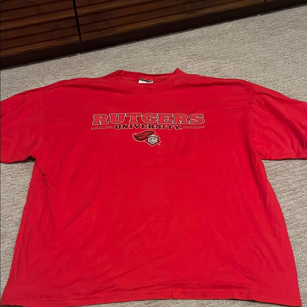 Rutgers University vintage single stitch tee